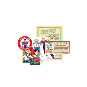 The Crimebusters Fan Club Membership Kit
