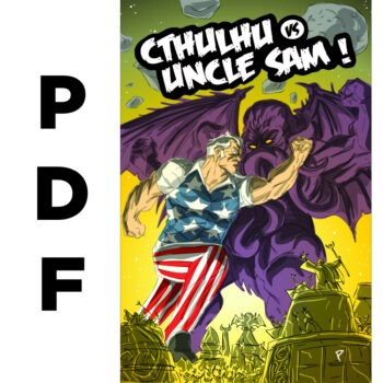 Cthulhu vs. Uncle Sam #1 - Enhanced Digital PDF edition